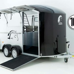 Cheval Liberte Pferdeanhänger MAXI 2|schwarz-Neu