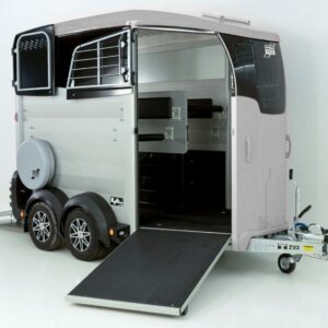 Pferdeanhänger Ifor Williams HBX 511|Frontausstieg|neues Modell|silber-Neu