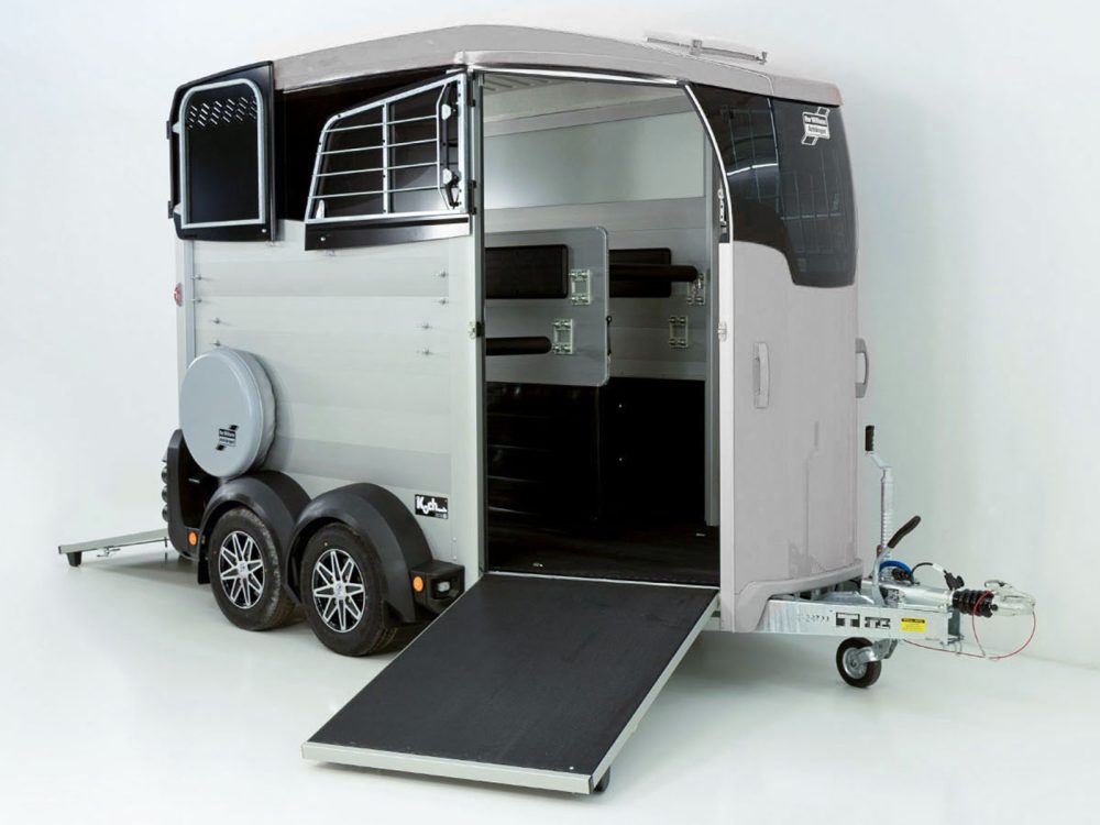 Pferdeanhänger Ifor Williams HBX 511|Frontausstieg|neues Modell|silber-Neu