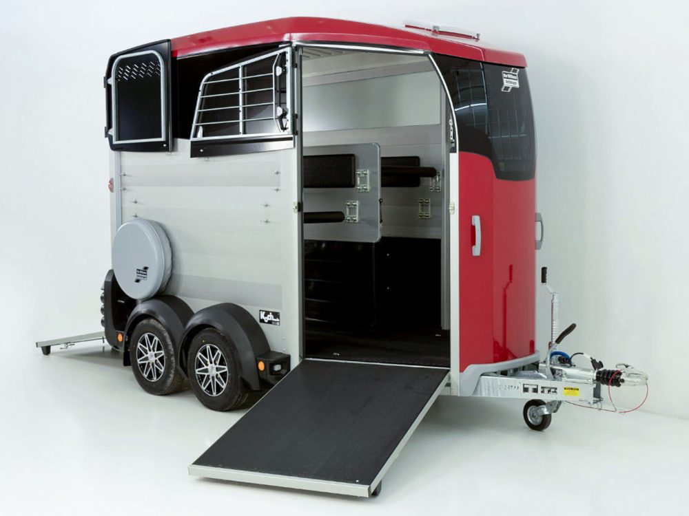 Pferdeanhänger Ifor Williams HBX 511|Frontausstieg|neues Modell|rot-Neu