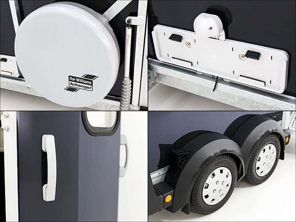 Pferdeanhänger Ifor Williams HB506|Frontausstieg|schwarz-Neu – Bild 10