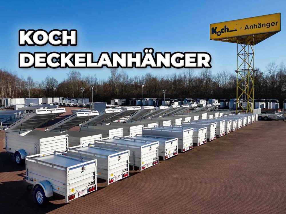 Koch Deckelanhänger 105x205cm Höhe:50cm 750kg|Typ U2|Angebot-Neu – Bild 5