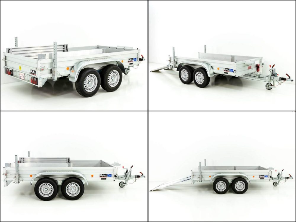 Koch Tandemanhänger Bagger 150x300cm 2600kg|Typ 7.26-Neu – Bild 4