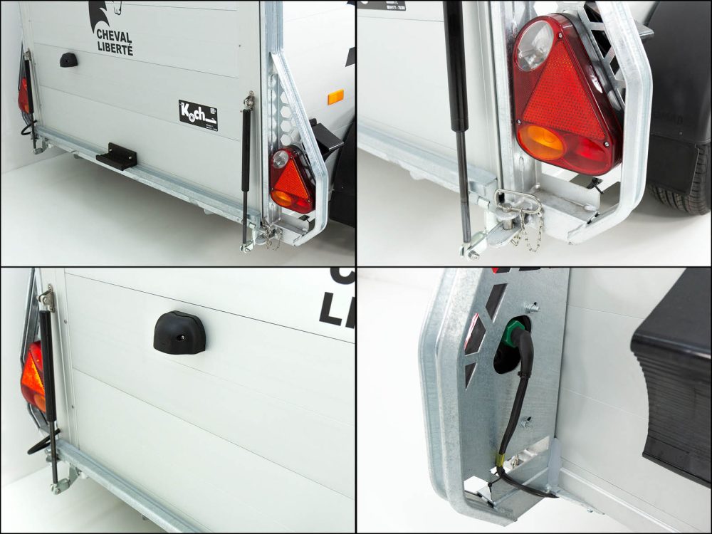 Cheval Liberte Pferdeanhänger GOLD 3|Premium Pullman 2|Sattelkammer|schwarz-Neu – Bild 12