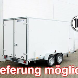 Kofferanhänger BK 200x400cm Höhe:190cm 2,7t|100km/h|Seitentür-Neu