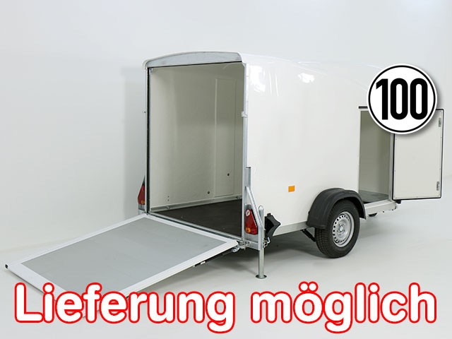 Debon Kofferanhänger DK Vollpoly 150x290cm H:160cm|neues Modell|weiß-Neu