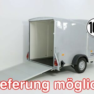 Debon Kofferanhänger DK Vollpoly 150x290cm H:160cm|neues Modell|grau-Neu