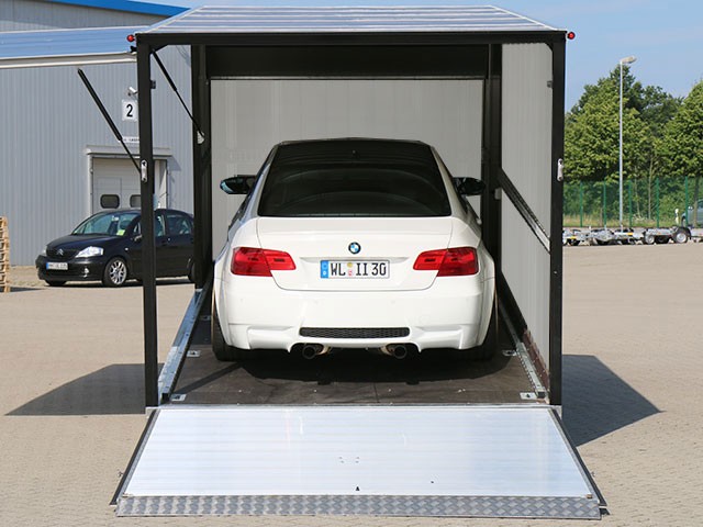 Vezeko Autotrailer Cargo Race Master 230x550cm H210cm 3,5t|E-Winde|silber-Neu – Bild 6