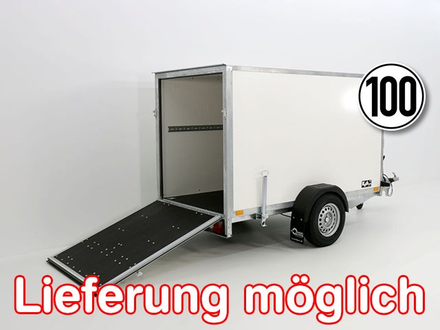 Kofferanhänger BK 130x264cm Höhe:150cm 1,3t|Rampe-Neu