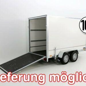 Kofferanhänger BK 146x304cm Höhe:180cm 2,7t|Rampe-Neu