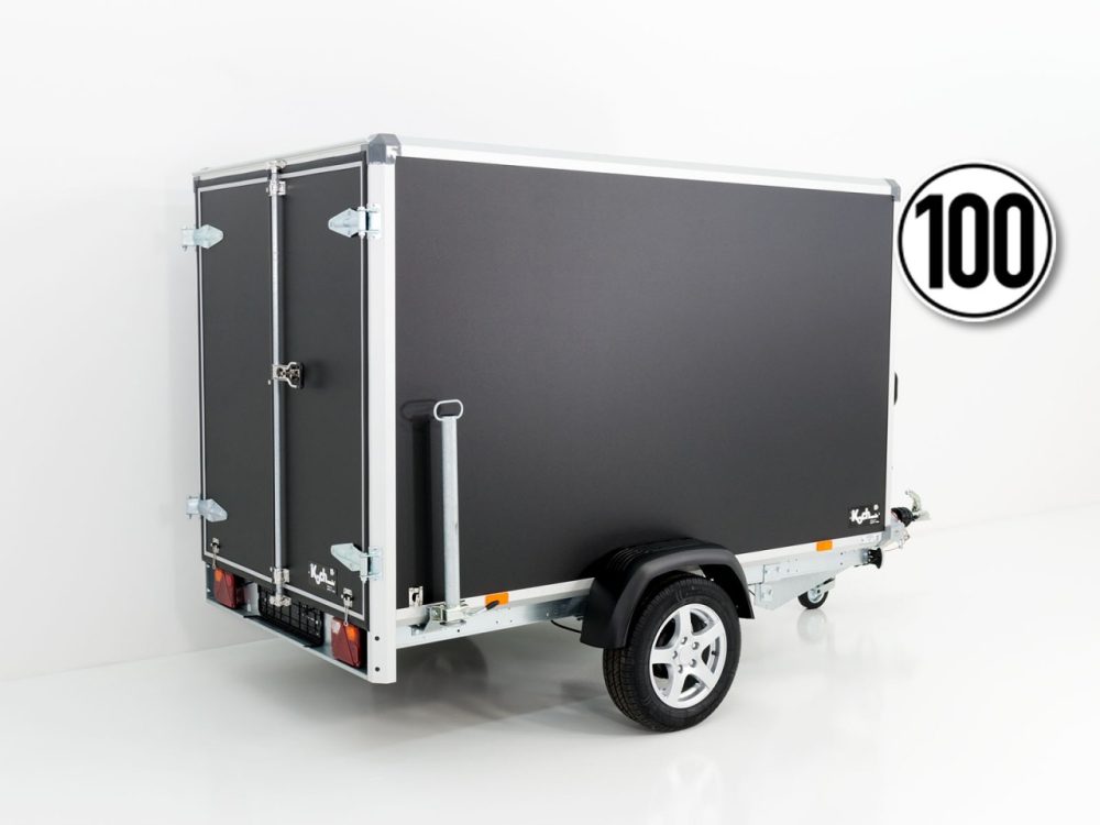 Variant Kofferanhänger Black Edition 148x258cm H:157 1,3t|Türen-Neu