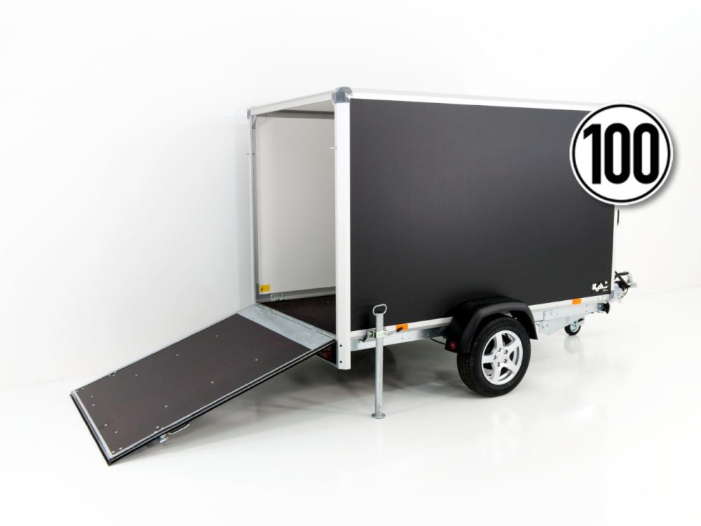 Variant Kofferanhänger Black Edition 148x258cm H:157 1,3t|Klappe-Neu