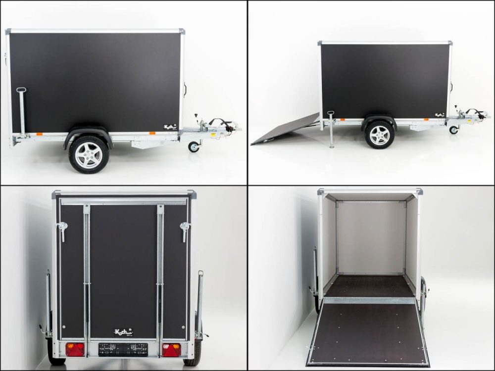Variant Kofferanhänger Black Edition 148x258cm H:157 1,3t|Klappe-Neu – Bild 11
