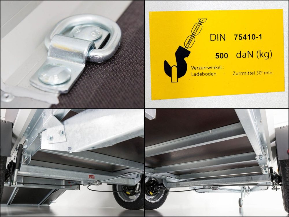 Variant Kofferanhänger Black Edition 148x258cm H:157 1,3t|Klappe-Neu – Bild 15