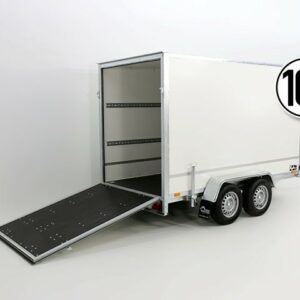Kofferanhänger BK 146x357cm Höhe:180cm 2,7t|Rampe-Neu