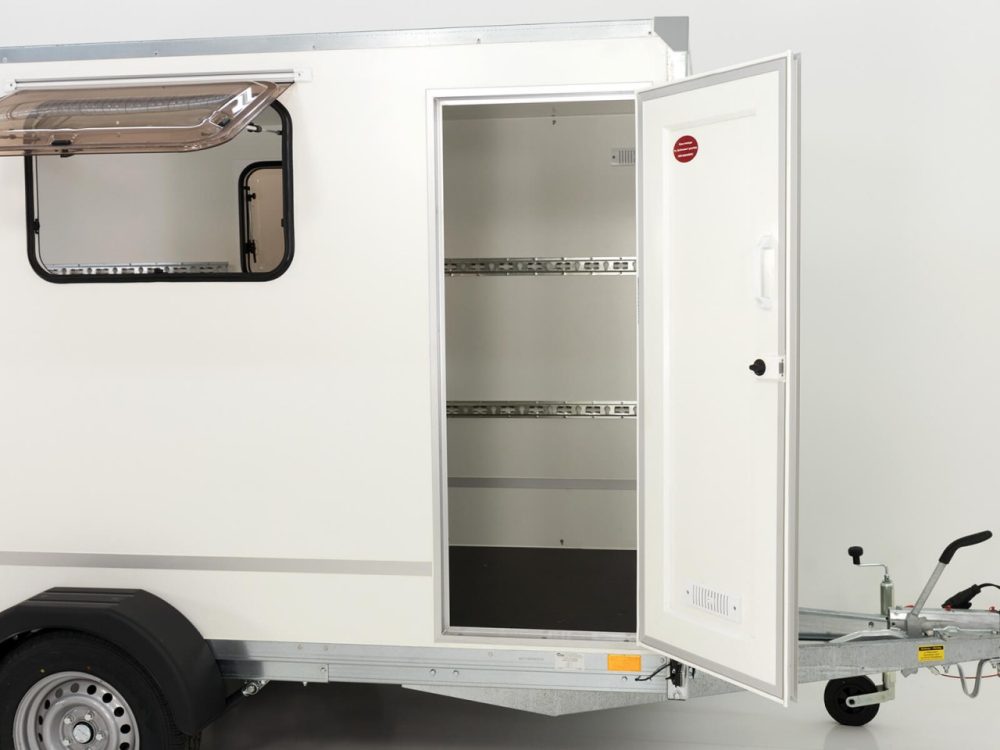 Kofferanhänger BK 146x304cm Höhe:180 1,3t|Rampe|Tür|2 Fenster-Neu – Bild 4