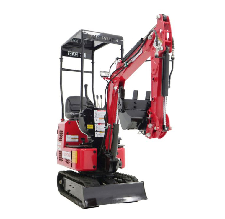 HZC Power Minibagger SBKB765K – Benzin, 866 kg, mit Dach, schmale Ausführung-Neu – Bild 2