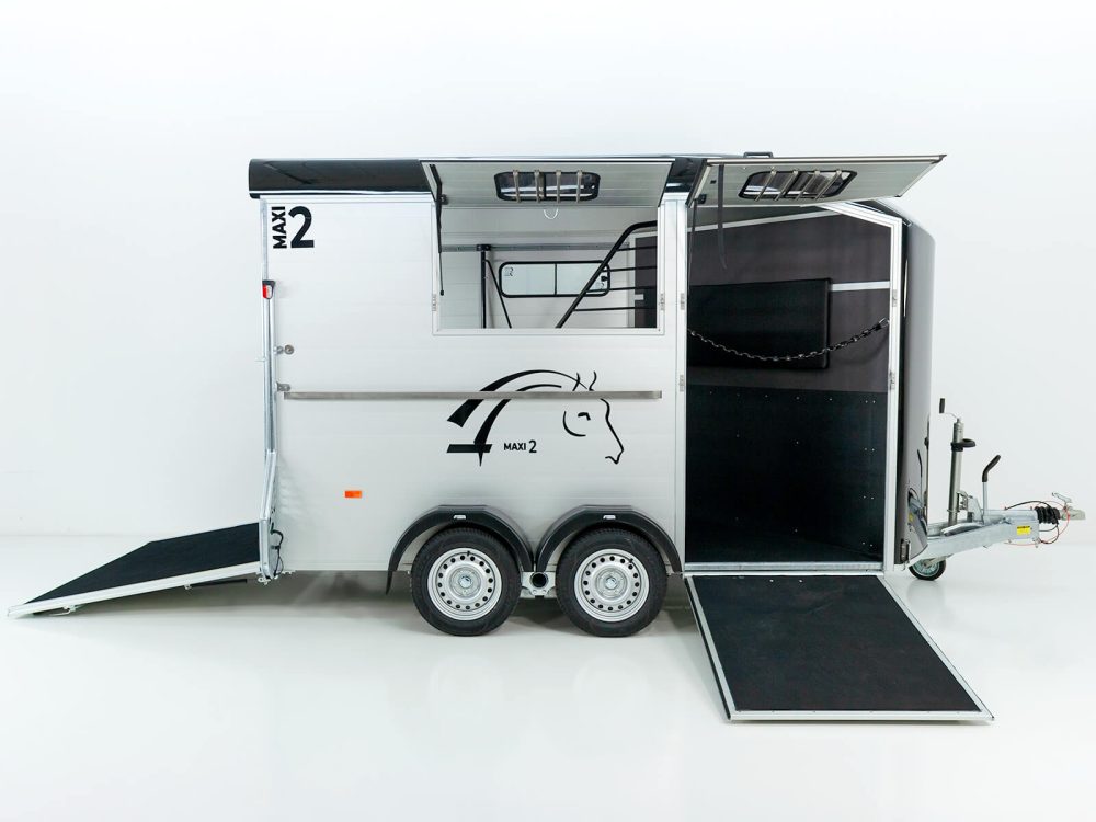 Cheval Liberte Pferdeanhänger MAXI 2|schwarz-Neu – Bild 2
