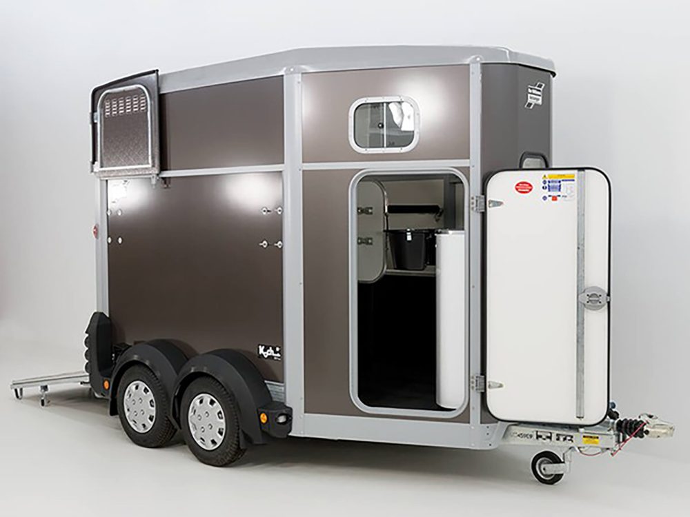 Pferdeanhänger Ifor Williams HB506|Sattelkammer|anthrazit-Neu – Bild 3