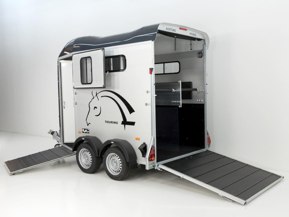 Cheval Liberte Pferdeanhänger Touring Country| Sattelkammer| Frontausstieg| Anthrazit-Neu – Bild 7