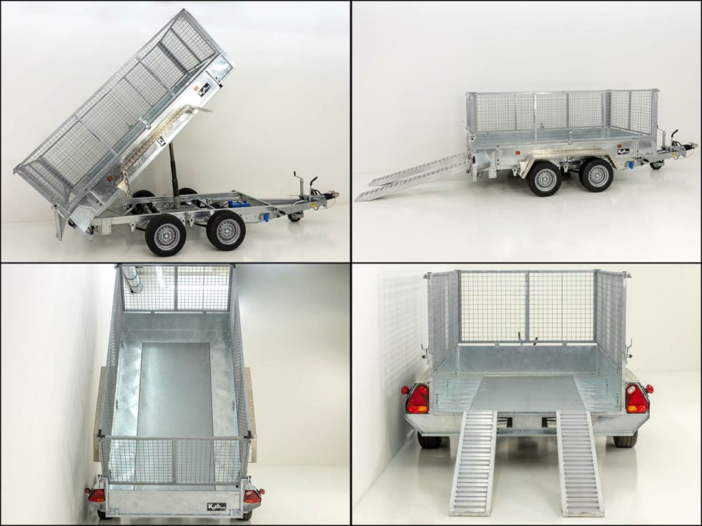 Variant Heckkipper TR 3500 150x300cm 3,5t|Gitter-Neu – Bild 8