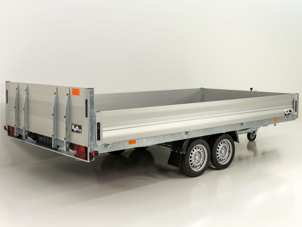Vezeko Hochlader Anhänger J35.4|210x430cm 3,5t|Ladefläche kippbar-Neu – Bild 2