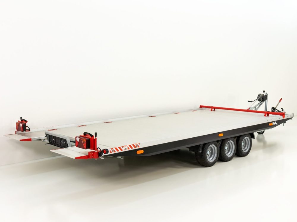 Vezeko Autotrailer Race Master Alu 209x550cm Tridem 3,5t-Neu – Bild 2