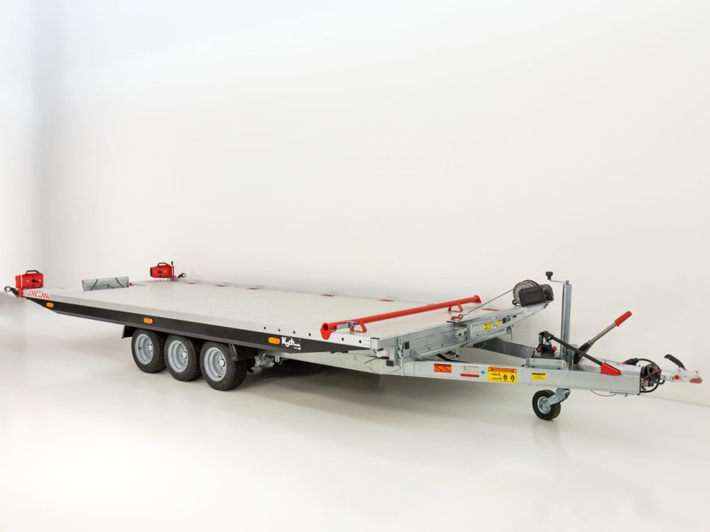 Vezeko Autotrailer Race Master Alu 209x550cm Tridem 3,5t-Neu – Bild 3