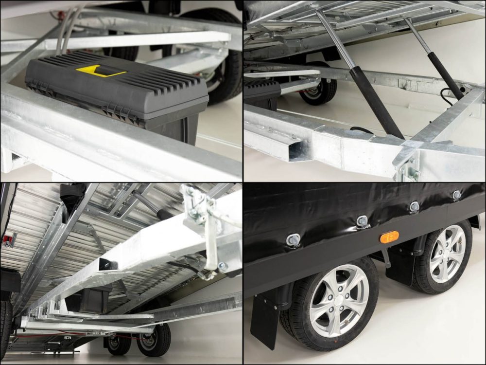 Vezeko Autotrailer Cargo Race Master XL 210x560x200cm 3,5t|E-Winde-Neu – Bild 12