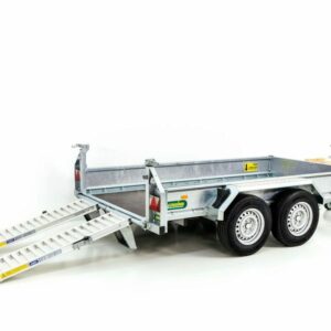 Unsinn Baumaschinenanhänger UBA 160x306cm 3,0t|Schwenk-Rampen-Neu