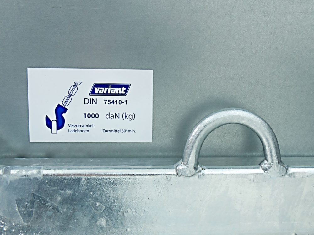 Variant Baumaschinenanhänger Maxi Load 180×400 3,5t|Rampe|Beavertail-Neu – Bild 12
