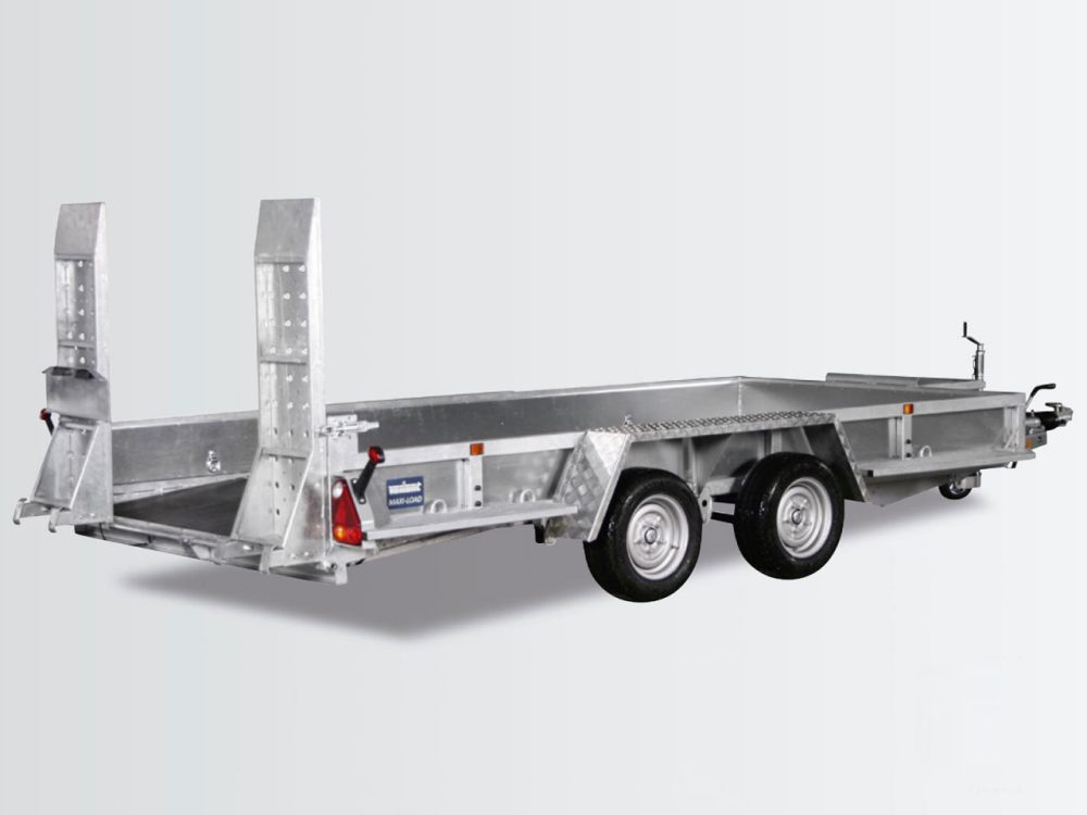 Variant Baumaschinenanhänger Maxi Load 180×400 3,5t|Skids|Beavertail-Neu