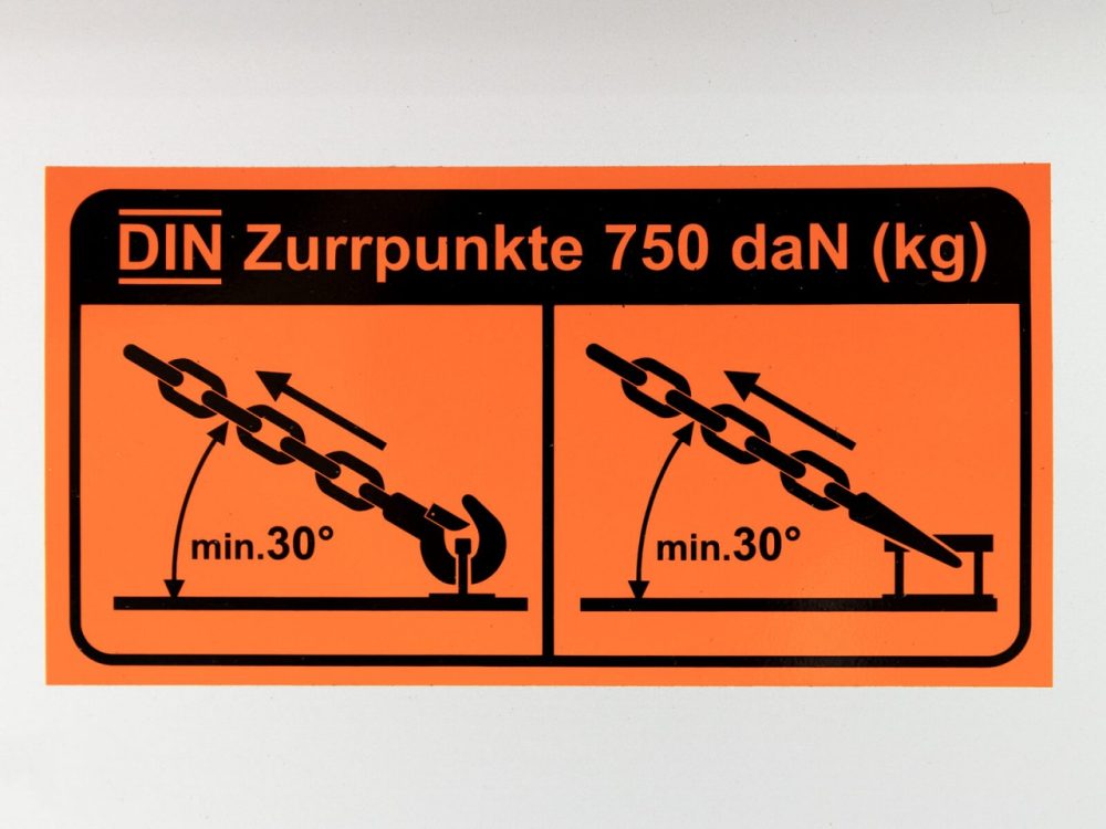 Vezeko Kofferanhänger VK Sandwich Black 152x305cm Höhe:193cm 2,7t-Neu – Bild 10