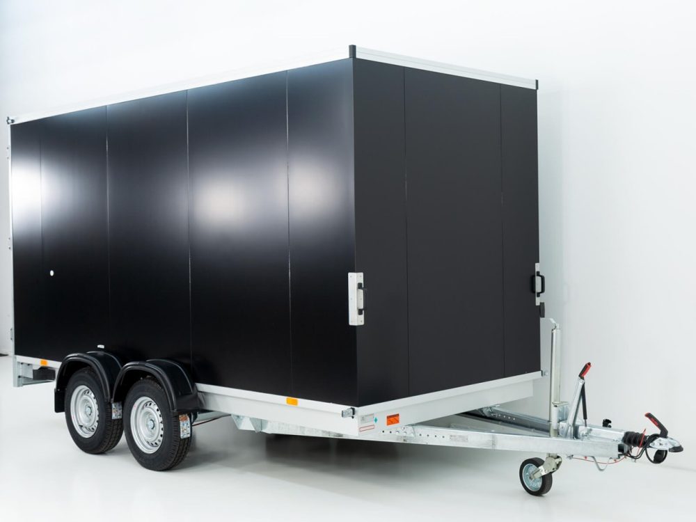 Vezeko Kofferanhänger VK Sandwich Black 184x405cm Höhe:205cm 2,7t-Neu – Bild 3