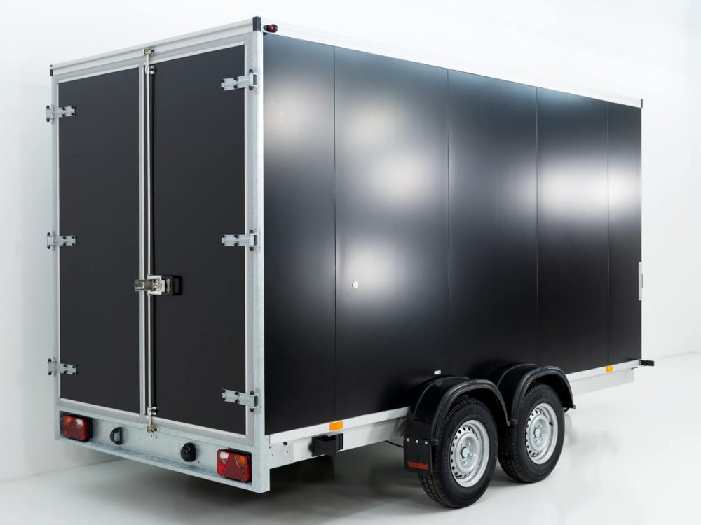 Vezeko Kofferanhänger VK Sandwich Black 184x355cm Höhe:205cm 2,7t|Türen-Neu – Bild 3