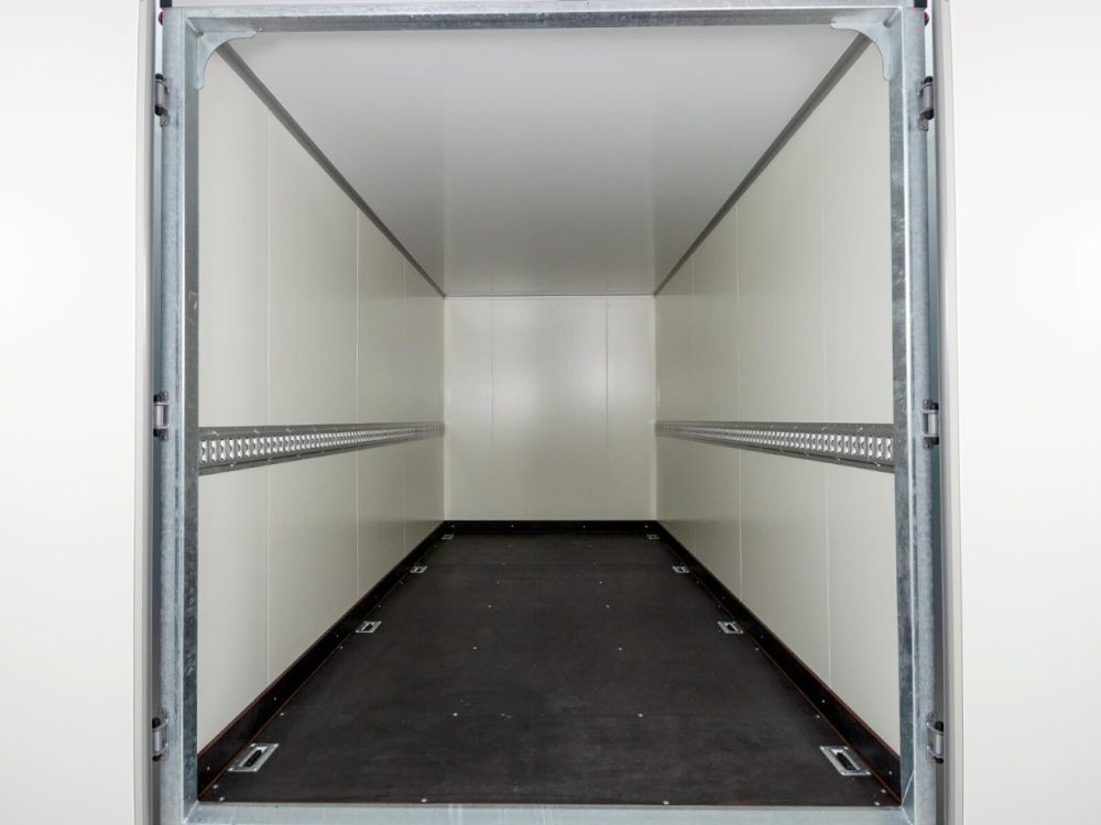 Vezeko Kofferanhänger VK Sandwich Silver 184x355cm Höhe:205cm 2,7t|45°|Tür-Neu – Bild 9