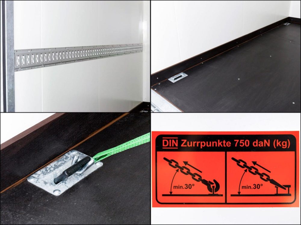 Vezeko Kofferanhänger VK Sandwich Black 152x355cm Höhe:193cm 2,7t-Neu – Bild 11