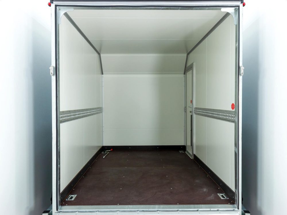 Vezeko Kofferanhänger VK Sandwich Black 184x305cm Höhe:205cm 2,7t|Rampe|Tür|Schräge-Neu – Bild 4