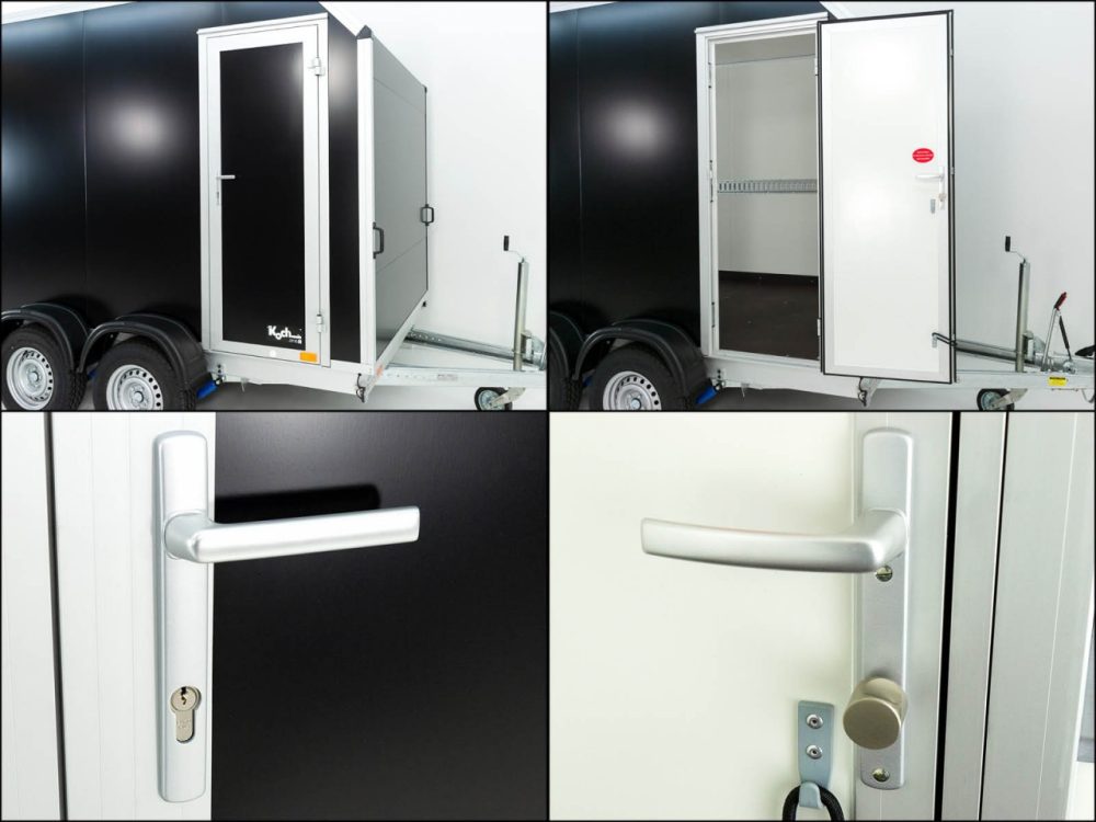 Vezeko Kofferanhänger VK Sandwich Black 184x305cm Höhe:205cm 2,7t|Rampe|Tür|Schräge-Neu – Bild 14
