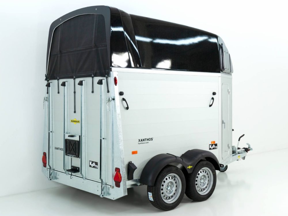 Humbaur Pferdeanhänger XANTHOS 2400|schwarz|Sattelkammer-Neu – Bild 2
