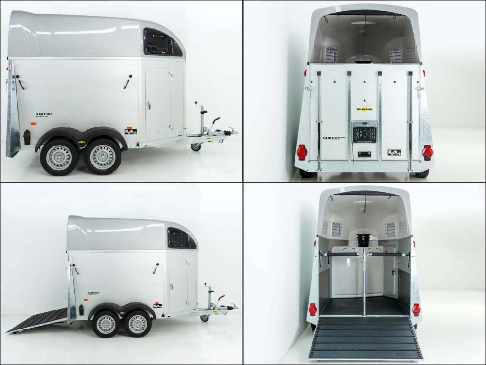 Humbaur Pferdeanhänger XANTHOS 2400|silber|Sattelkammer-Neu – Bild 5