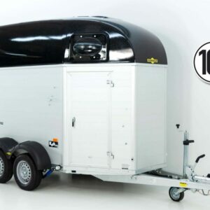 Humbaur Pferdeanhänger Equitos 2000|Alu|schwarz|Aluboden-Neu