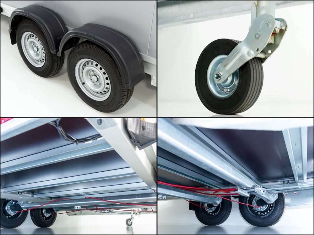 Vezeko Kofferanhänger VK Sandwich 204x405cm Höhe:205cm 2,7t|Rampe-Neu – Bild 17