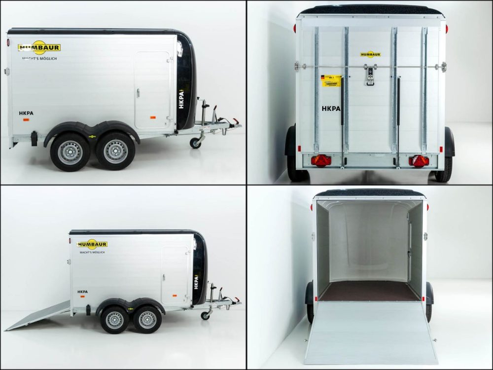 Humbaur Kofferanhänger HKPA 177×328 H180 2,6t|Alu|Polybug|Seitentür|anthrazit-Neu – Bild 8