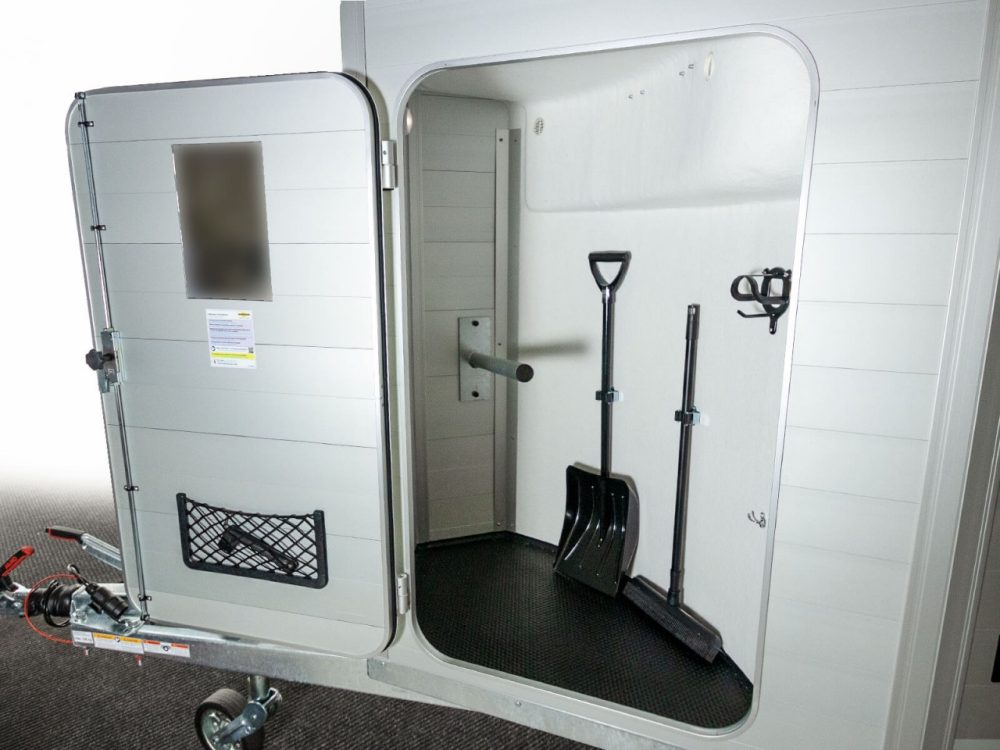 Humbaur Pferdeanhänger Single Alu 1600|Sattelkammer-Neu – Bild 5