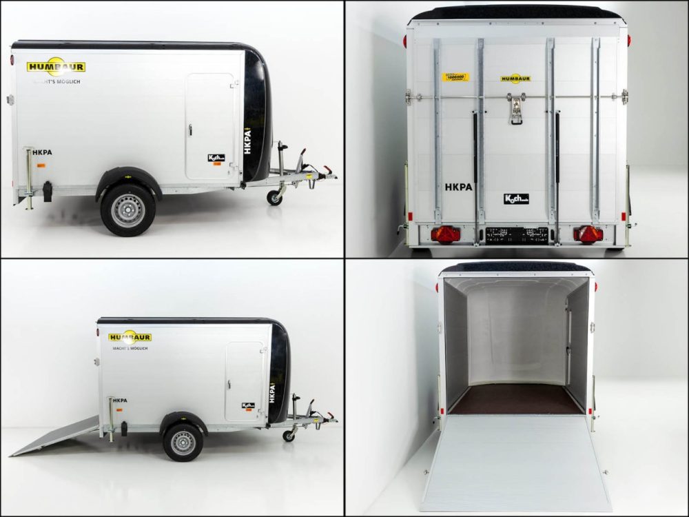 Humbaur Kofferanhänger HKPA 177×328 H180 1,5t|Alu|Polybug|Seitentür|12 Zoll-Neu – Bild 8