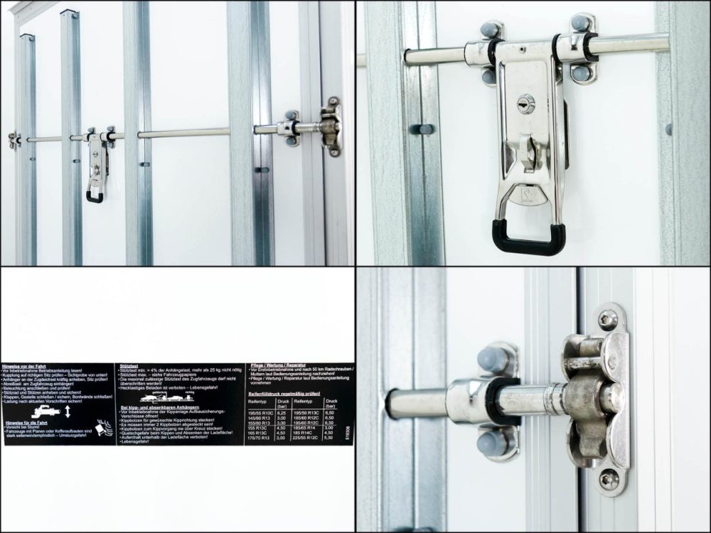 Unsinn Kofferanhänger ULK 157x305cm Höhe:194cm 1,3t|Rampe-Neu – Bild 13