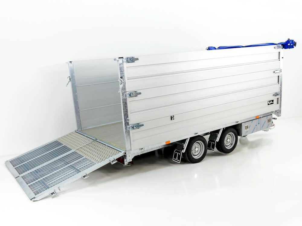Twintrailer Multi-Heckkipper TT35-40 3,5t|192x402x140cm|Tandem-Neu