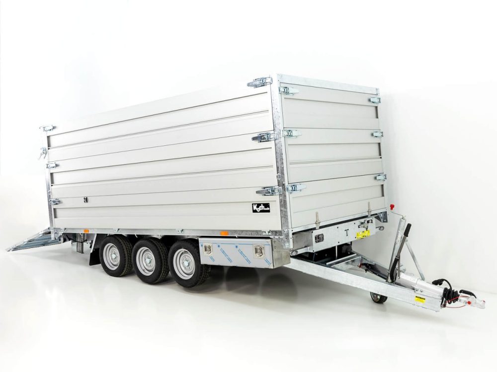 Twintrailer Multi-Heckkipper TR35-40 3,5t|192x402x140cm|TridaX-Neu – Bild 5