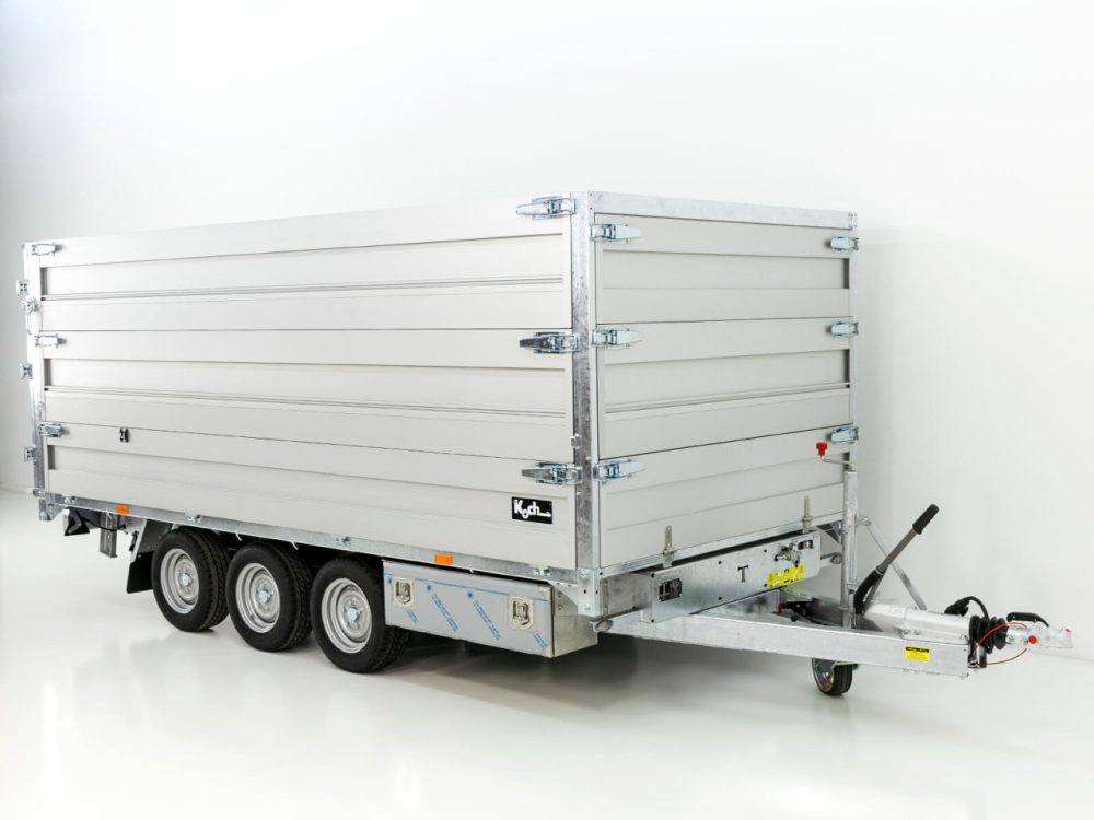 Twintrailer Multi-Heckkipper TR35-40 3,5t|192x402x140cm|TridaX-Neu – Bild 6